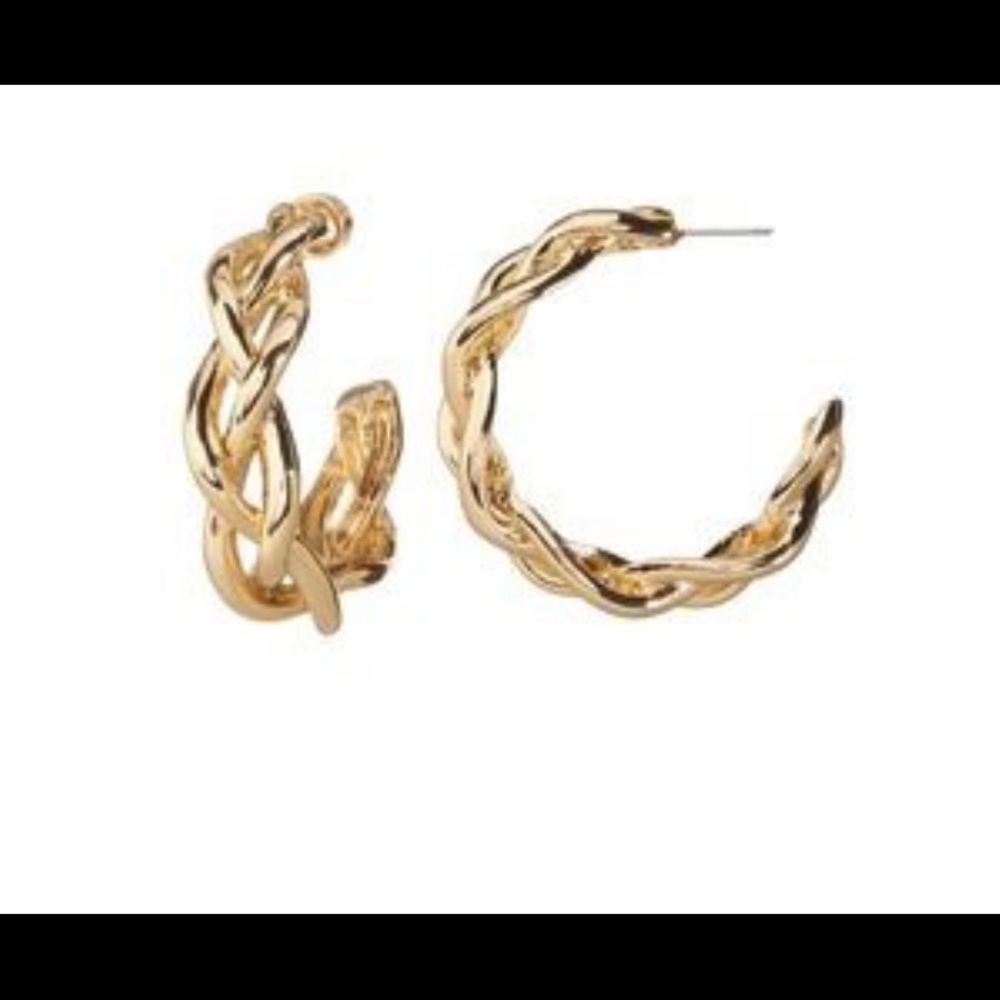 BANANA REPUBLIC - Earrings hoops - Never used